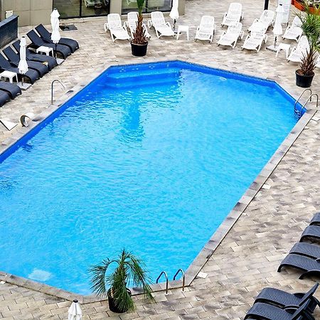 Sunrise King Studio Spa N Pool Beach Resort Năvodari Kültér fotó